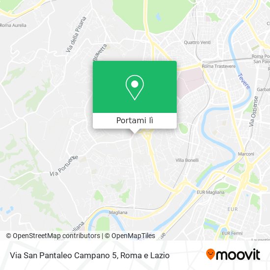 Mappa Via San Pantaleo Campano 5