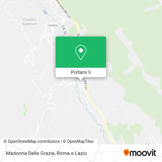 Mappa Madonna Delle Grazie
