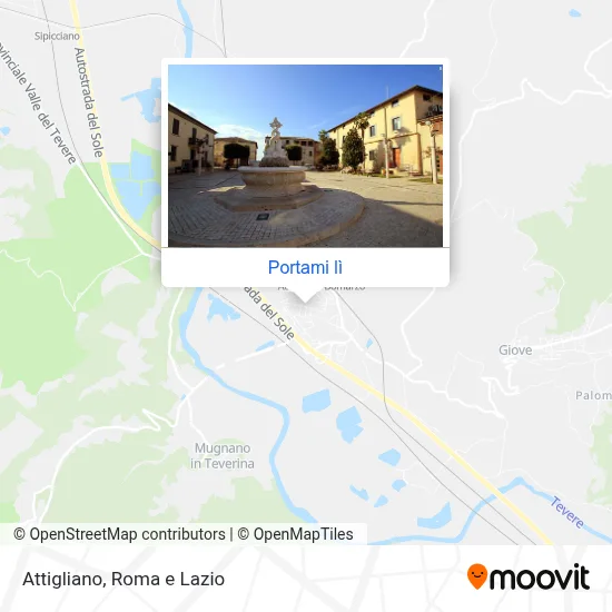 Mappa Attigliano