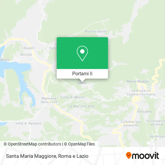 Mappa Santa Maria Maggiore
