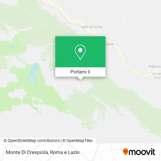 Mappa Monte Di Crespiola
