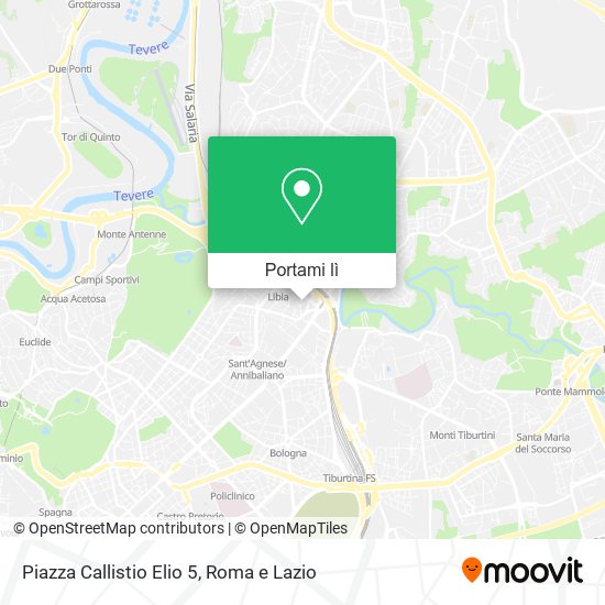 Mappa Piazza Callistio Elio  5