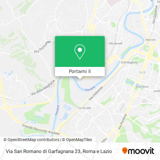 Mappa Via San Romano di Garfagnana 23