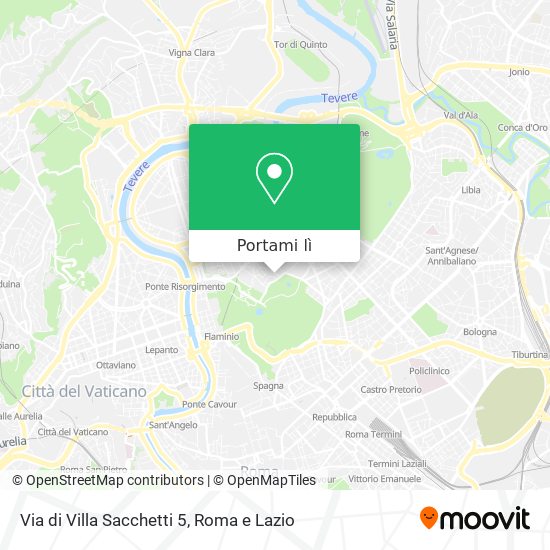 Mappa Via di Villa Sacchetti 5