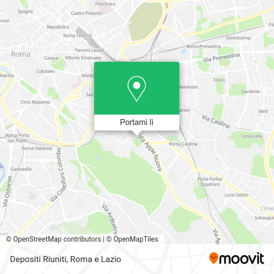 Mappa Depositi Riuniti