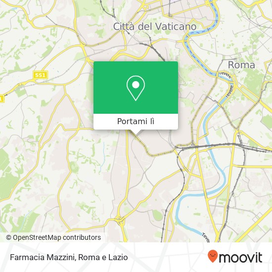 Mappa Farmacia Mazzini