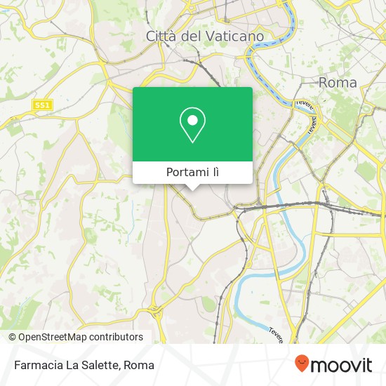 Mappa Farmacia La Salette