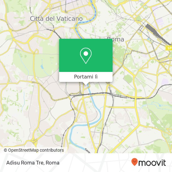 Mappa Adisu Roma Tre