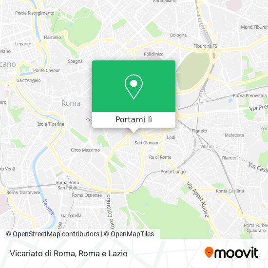 Mappa Vicariato di Roma