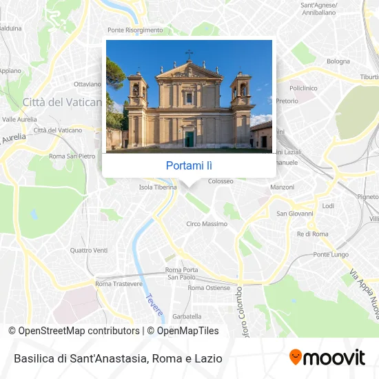 Mappa Basilica di Sant'Anastasia