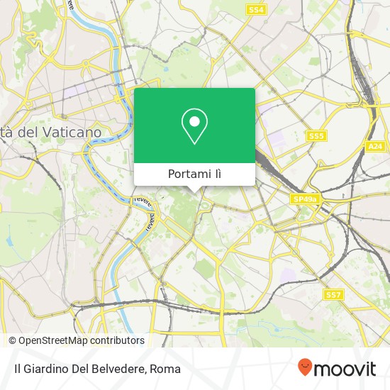 Mappa Il Giardino Del Belvedere