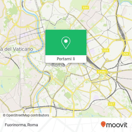 Mappa Fuorinorma