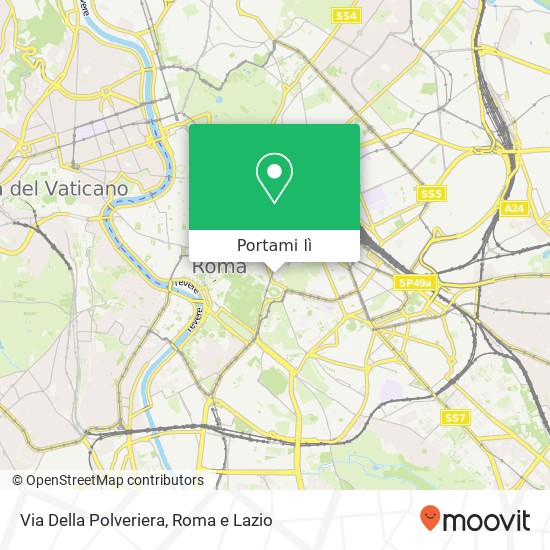 Mappa Via Della Polveriera