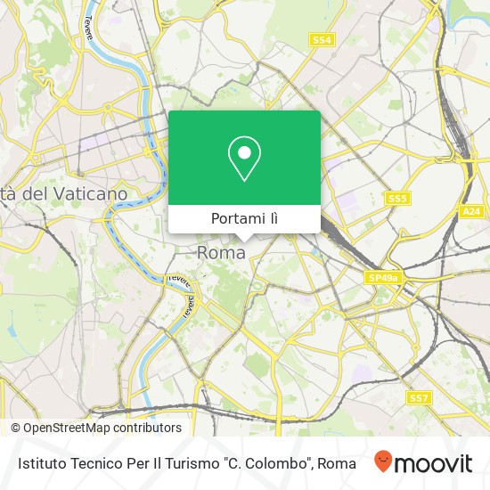 Mappa Istituto Tecnico Per Il Turismo "C. Colombo"