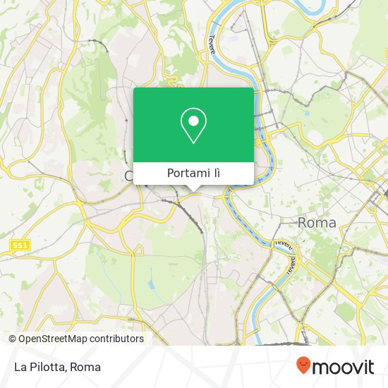 Mappa La Pilotta