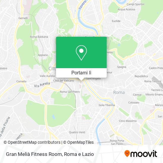 Mappa Gran Melià Fitness Room