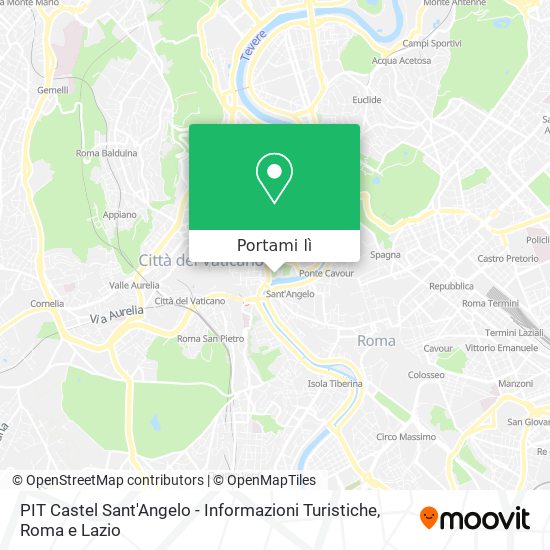 Mappa PIT Castel Sant'Angelo - Informazioni Turistiche