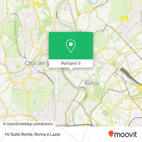 Mappa Hi Suite Rome