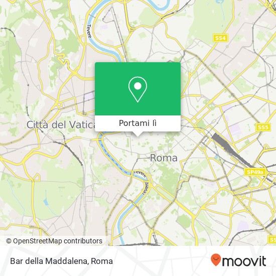 Mappa Bar della Maddalena
