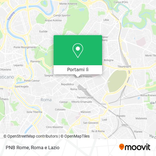 Mappa PNB Rome