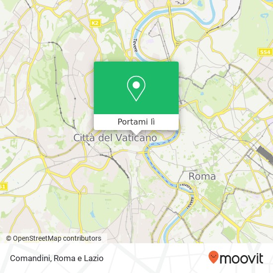 Mappa Comandini