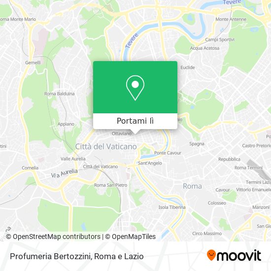 Mappa Profumeria Bertozzini