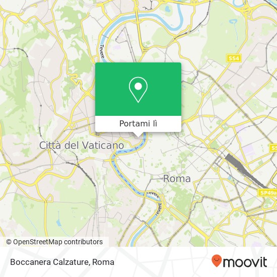 Mappa Boccanera Calzature