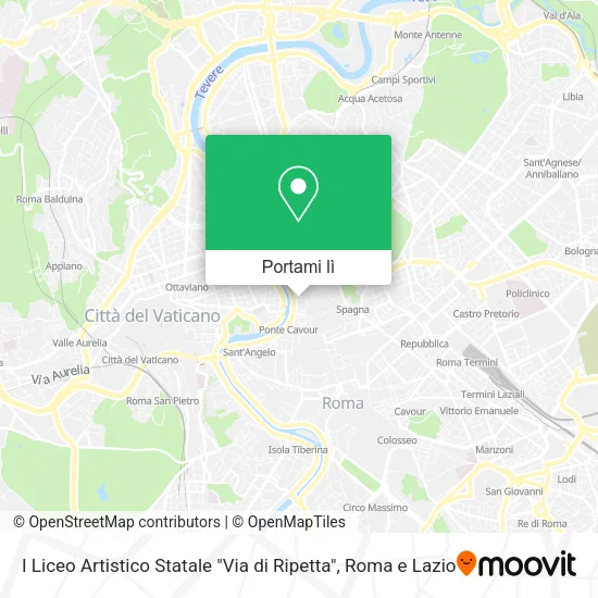 Mappa I Liceo Artistico Statale "Via di Ripetta"