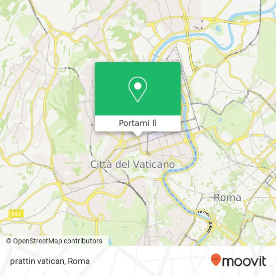 Mappa prattin vatican