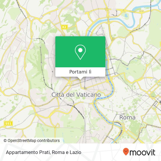 Mappa Appartamento Prati