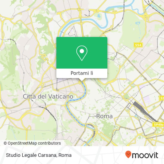 Mappa Studio Legale Carsana