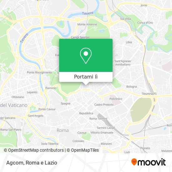 Mappa Agcom
