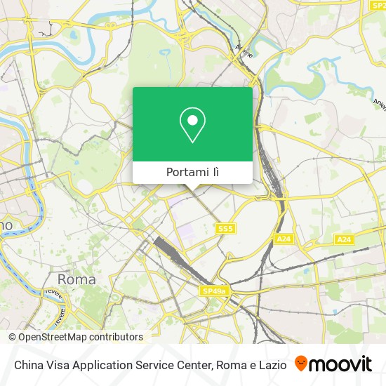 Mappa China Visa Application Service Center