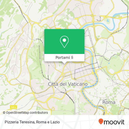 Mappa Pizzeria Teresina