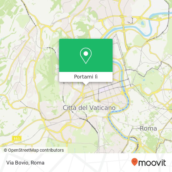 Mappa Via Bovio