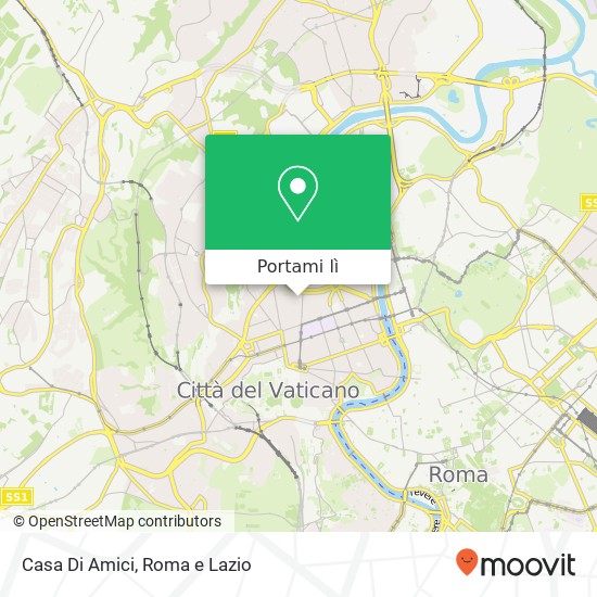 Mappa Casa Di Amici