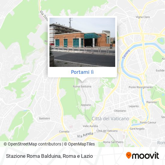 Mappa Stazione Roma Balduina