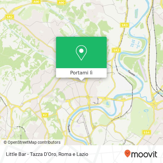 Mappa Little Bar - Tazza D'Oro