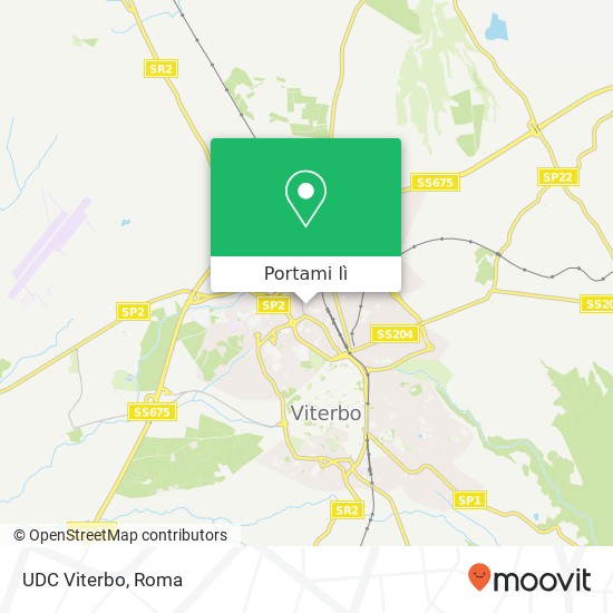 Mappa UDC Viterbo