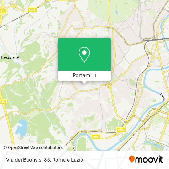 Mappa Via dei Buonvisi 85