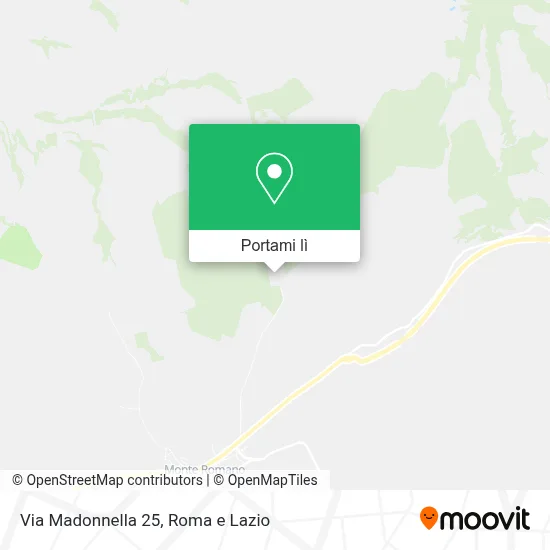 Mappa Via Madonnella 25