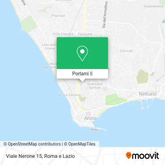 Mappa Viale Nerone 15