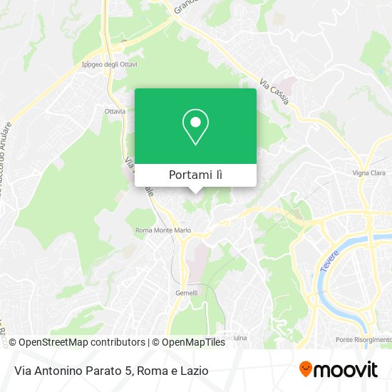 Mappa Via Antonino Parato 5