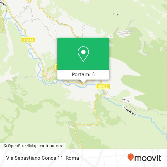 Mappa Via Sebastiano Conca 11