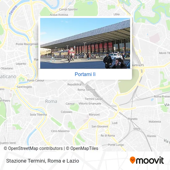 Mappa Stazione Termini