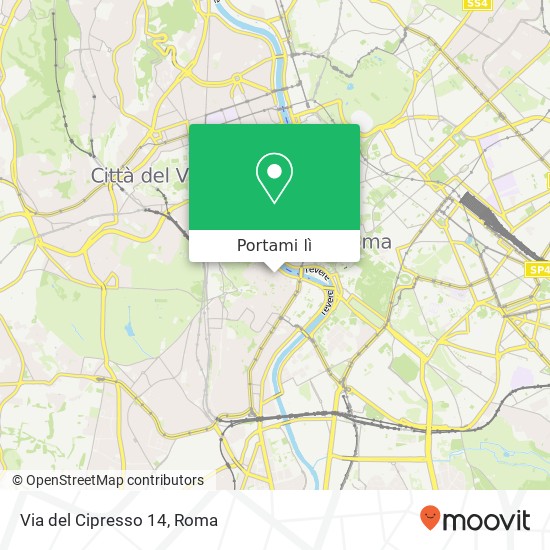 Mappa Via del Cipresso 14