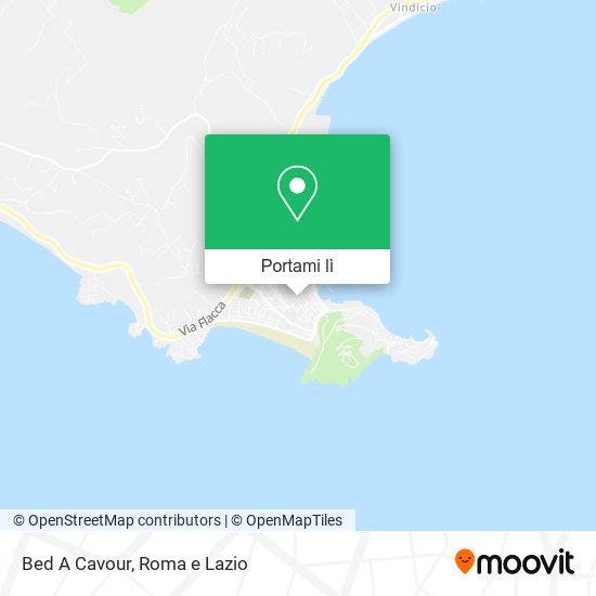 Mappa Bed A Cavour