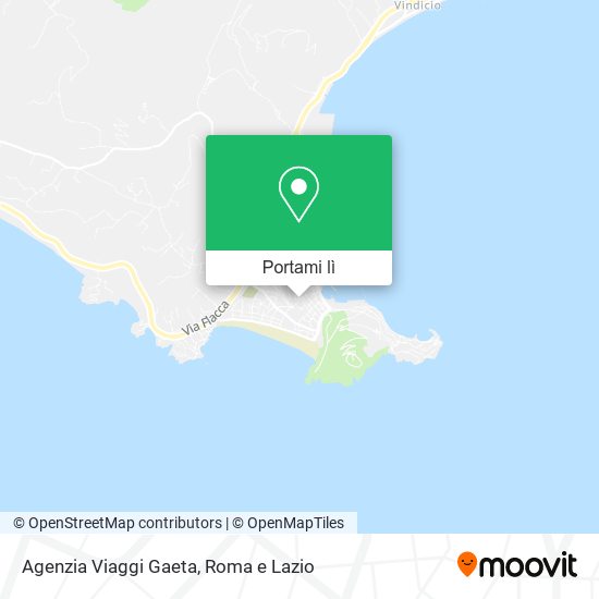 Mappa Agenzia Viaggi Gaeta