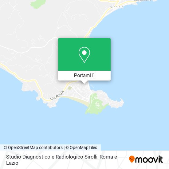 Mappa Studio Diagnostico e Radiologico Sirolli