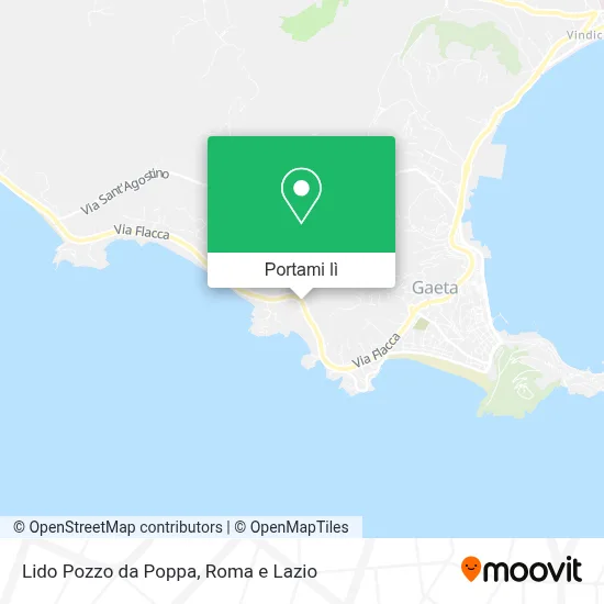 Mappa Lido Pozzo da Poppa